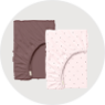Spannbettlaken Set 80х160