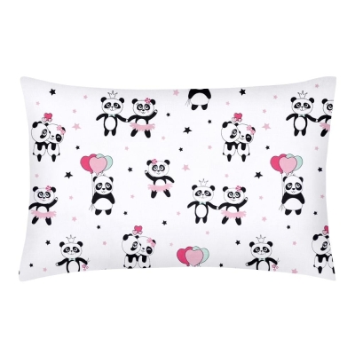 Наволочка на подушку 80х80 PANDA LOVE