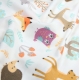Підліткова постільна білизна фланель з простирадлом на резинці ANIMALS MUSHROOMS CS3