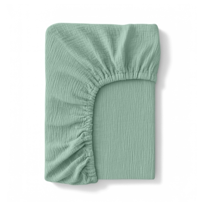 Простирадло на резинці муслін 160х200х20 ASHMINT