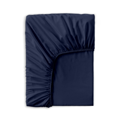 Простирадло сатин на резинці для коляски та люльки 40x80 BLUE