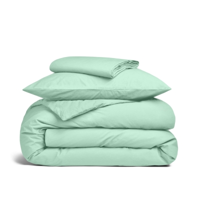 Дитяча постільна білизна з вареної бавовни в ліжечко PISTACHIO