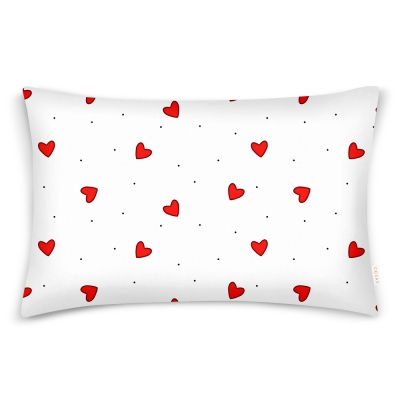 Наволочка на подушку 50х70 CHERRY HEARTS
