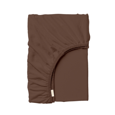 Простирадло на резинці 200x200 COCOA BROWN