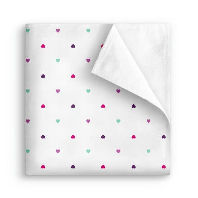 Багаторазова непромокаюча пелюшка 100х140 PLAYFUL HEARTS