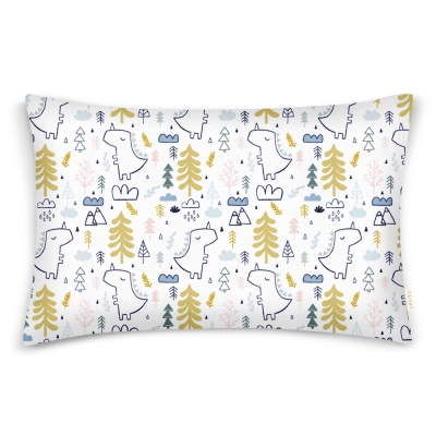 Наволочка на подушку 40х60 DREAMING DINO