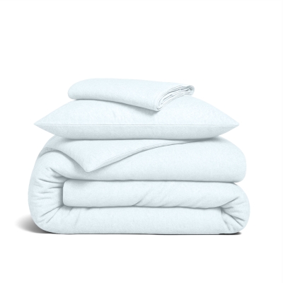 Підліткова постільна білизна фланель з простирадлом на резинці SNOW CS2