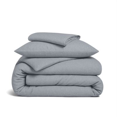 Підліткова постільна білизна фланель з простирадлом на резинці STORMY CS2