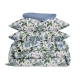 Євро постільна білизна з простирадлом на резинці WATERCOLOR FLOWERS CS8