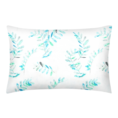 Наволочка на подушку 45х45 MINT LEAVES