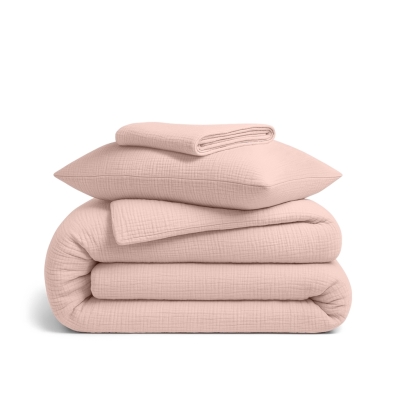 Дитяча постільна білизна муслін в ліжечко PUDRA CS1