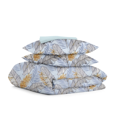 Двоспальна постільна білизна PALM LEAVES