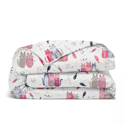 Підковдра полуторна 160х220 PINK CATS