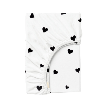 Простирадло на резинці 180х200 POKER HEARTS