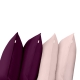 Набір наволочок на подушку 50х70 DARK CHERRY & ROSE SET