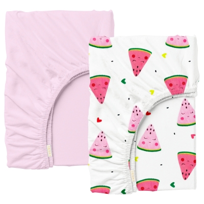 Набір простирадло на резинці 200х220 WATERMELON