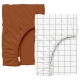 Набір простирадло на резинці 80х160 TERRACOTTA CHECK