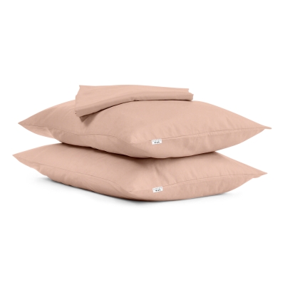 Набір наволочки і простирадло BEIGE SATIN CS1