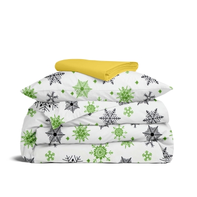 Дитяча постільна білизна в ліжечко SNOWFLAKES CS8
