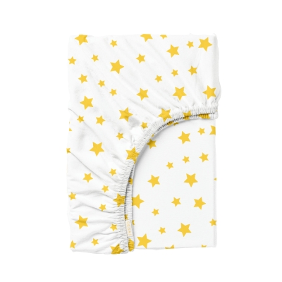 Простирадло на резинці 200x200 YELLOW STARS