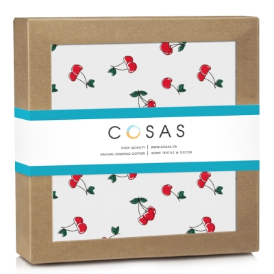 Дитячий непромокаючий наматрацник 70х140 CHERRY BERRY