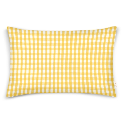 Наволочка на подушку 40х60 YELLOW CHECK