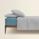 Полуторна постільна білизна GREY GEOMETRY CS3