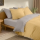 Сімейна постільна білизна з простирадлом на резинці HONEY CS5