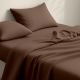 Підліткова постільна білизна фланель з простирадлом на резинці LATTE CS2