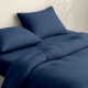 Сімейна преміум постільна білизна муслін з простирадлом на резинці DENIM CS1