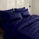 Наволочка Оксфорд 40х60 см із сатину MIDNIGHT BLUE