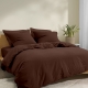 Підковдра двоспальна 180х220 COCOA BROWN