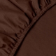 Простирадло на резинці 200x200 COCOA BROWN