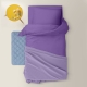 Дитяча постіль без простирадла LIGHT PLUM