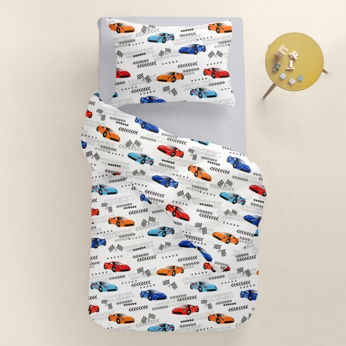 Набір наволочок на подушку 50х70 RACING CARS