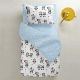 Простирадло на резинці для коляски та люльки 40x80 LIGHT BLUE STARFALL