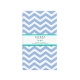 Простирадло на резинці 200x200 BLUE ZIGZAG