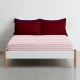 Простирадло на резинці 80х160 ROSE ZIGZAG