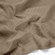 Простирадло на резинці з текстурованої бавовни 200x200x30 ESPRESSO