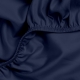 Простирадло сатин на резинці для коляски та люльки 40x80 BLUE