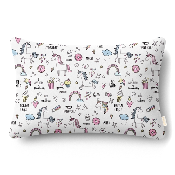 Дитяча постільна білизна фланель в ліжечко UNICORN & SWEET CS2