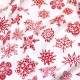 Фланелеві пелюшки 100х120 SNOWFLAKES