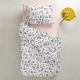 Набір простирадло на резинці 90х200 ROSE / ROSE DOTS