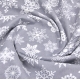 Простирадло на резинці фланель 90х200 SNOWFLAKES CS1