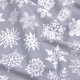 Простирадло на резинці фланель 90х200 SNOWFLAKES CS1