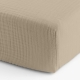 Дитяча постільна білизна муслін в ліжечко BEIGE CS1