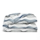 Півтораспальний підодіяльник 145х210 WAVE BLUE GREY