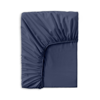 Простирадло сатин на резинці для коляски та люльки 40x80 INDIGO