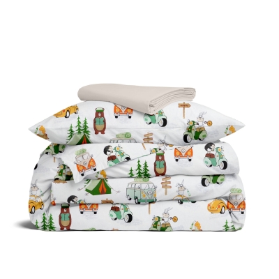 Підліткова постільна білизна FOREST ANIMALS CS4