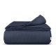 Плед покривало косичка 240х260 Navy Knitted Braid